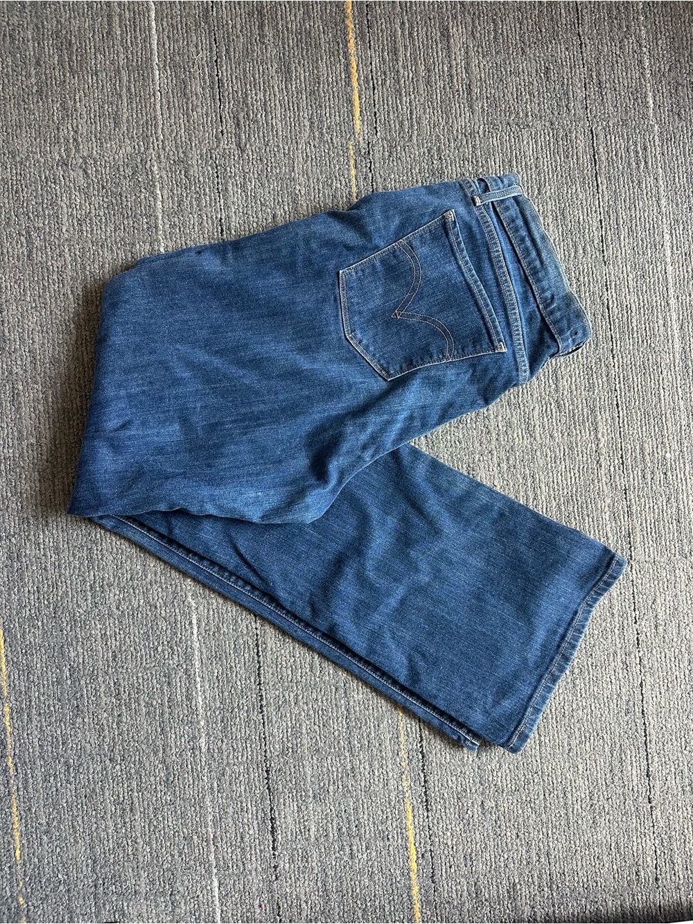 Levi's Blue Straight-Leg Jeans - Picture 3 of 4